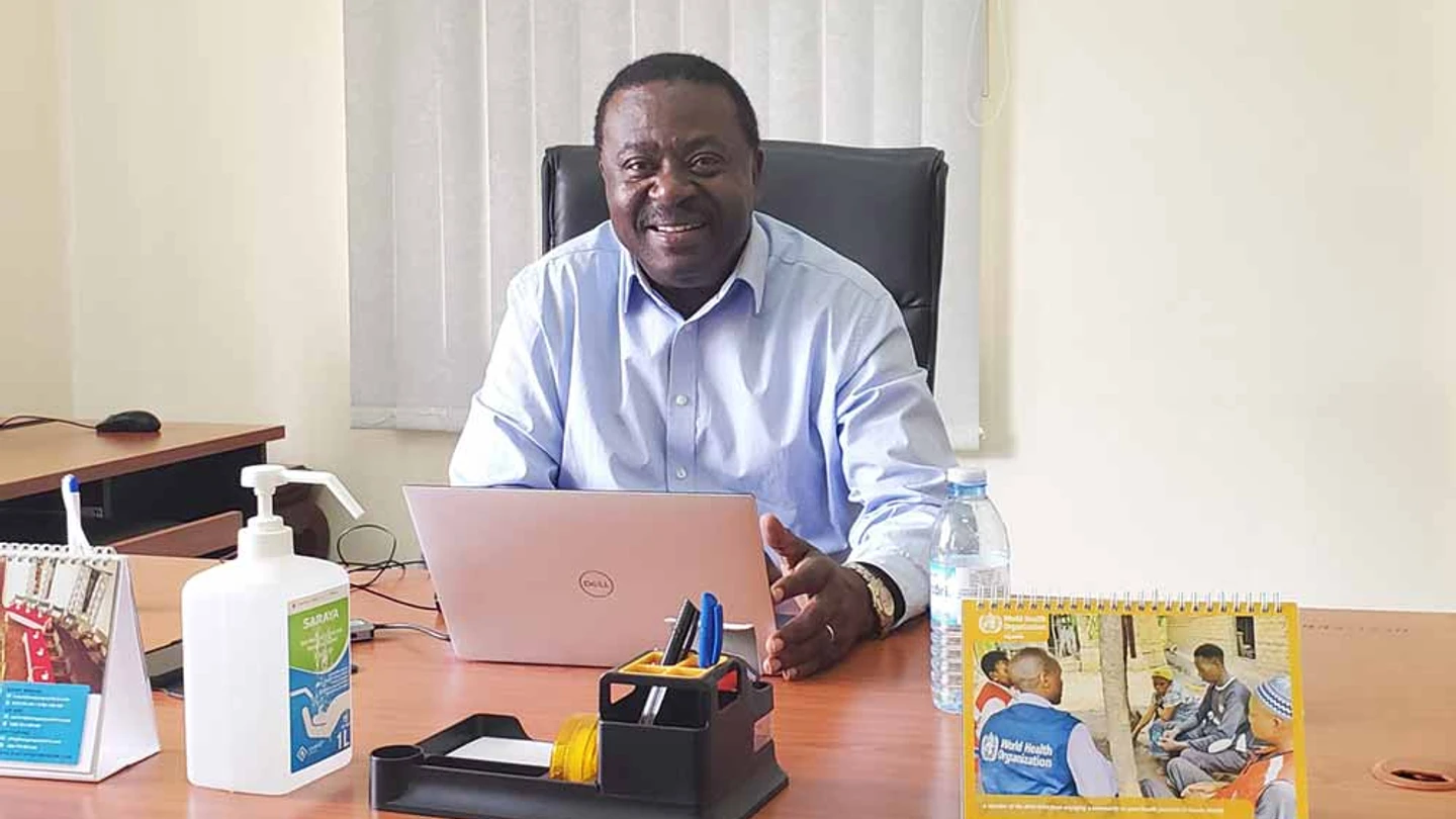 Prof Pontiano Kaleebu. Credit: Esther Nakkazi